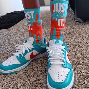 Miami dunks socks